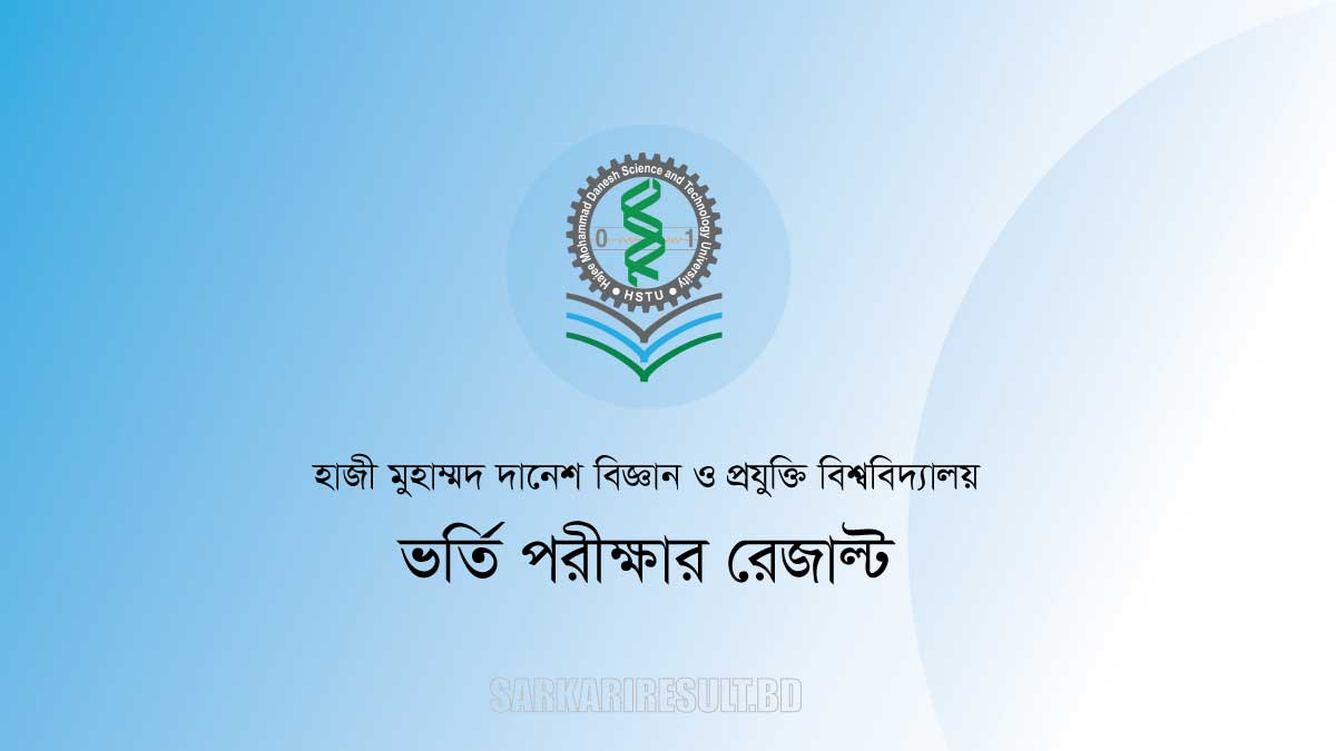 HSTU Admission Result Feature Image